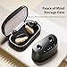 Hearing Aids, Hearing Aids for Seniors, Rechargeable Hearing Aid with Noise Cancellation, 5-Level Button Volume Control, OTC Hearing Amplifier for Moderate Hearing Loss, Clear Sound