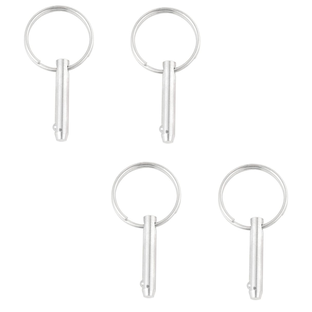 Pasador de seguridad para toldos bimini de barcos en acero inoxidable resistente, pack de 4 8