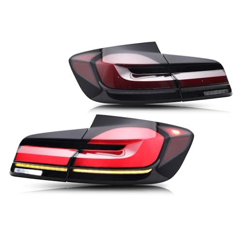 Feux arrière LED BMW F10 Série 5 finition haut de gamme clignotant