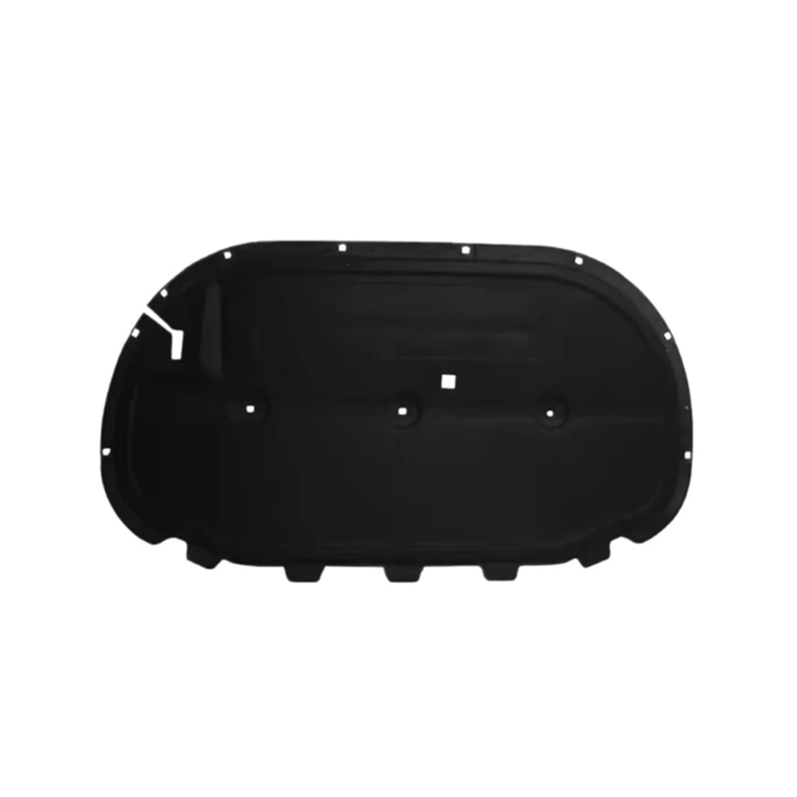 Lycheu Black Front Hood Engine Firewall Car Hood Engine Insulation For Passat B8 2016-2023 Soundproof Heat Cotton Pad Liner Cover Mat Accessorie