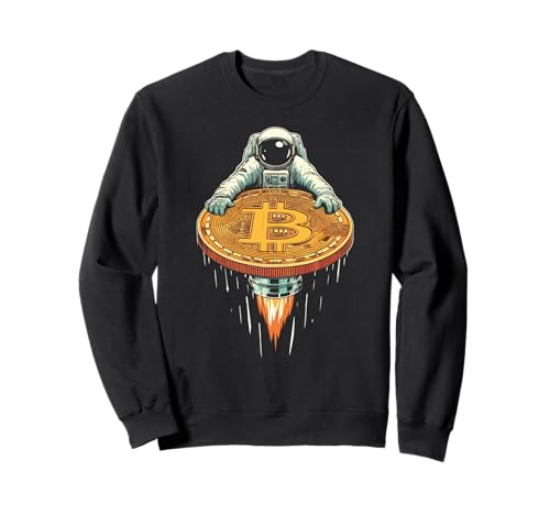 Astronaute Crypto Rocket - Hodl to the Moon Sweatshirt
