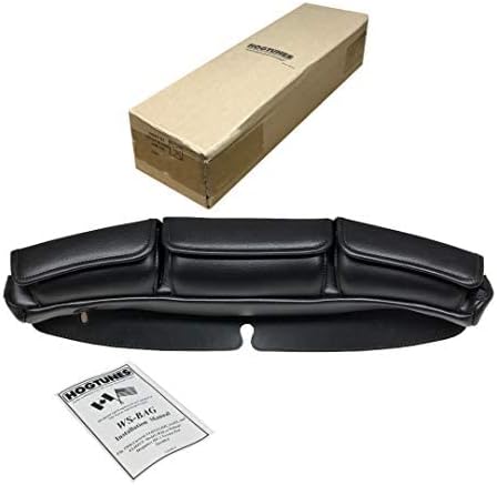 Miniatura 3 de Hogtunes WS-Bag Bolsa para parabrisas, compatible con motocicletas Harley-Davidson 1998-2013