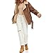 Levi's Women's Faux Shearling Moto, Brown