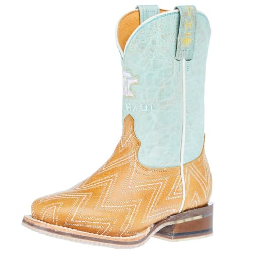 Tin Haul Little Kids Dancette Cowgirl Love Sole Green 8 In Top Boot Green 11