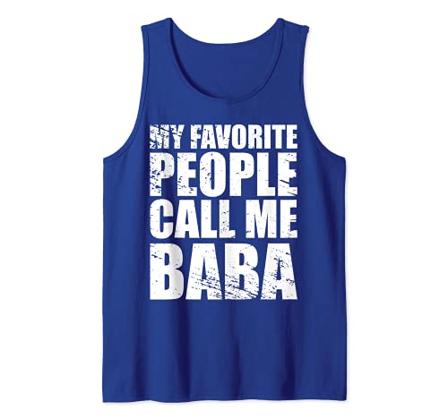 My Favorite People Call Me Baba - Camiseta para el día de la madre Camiseta sin Mangas