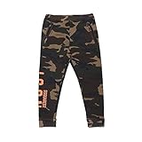 Pantalone camouflage Icon, con logo, tasche e polsini alle caviglie