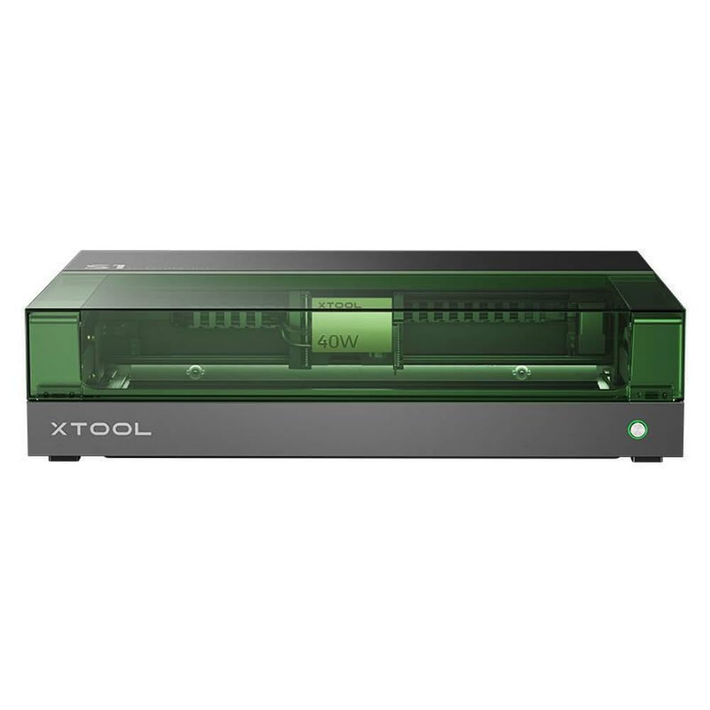 xTool 2-in-1 laser engraving machine S1 40W Basic (Black)