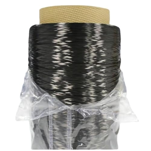 Cherrynight Hilo de Fibra de Carbono Negro, línea Larga, Longitud de Carbono: 30 m, 50 m, 100 m, 1 K, 3 K, 6 K, 12 K, 24 K, 48 K, 50 K(48k 100m)
