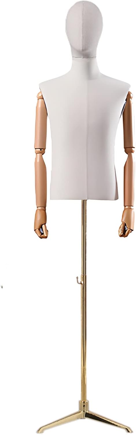 布製マネキン 木製ベース 金属スタンド Amazon.co.jp: 男性マネキン