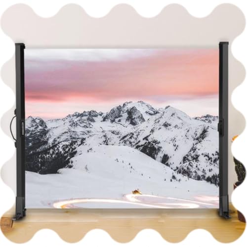 Pantalla Retráctil Proyector 50" 16:9 para Mesa Portátil miniatura 2