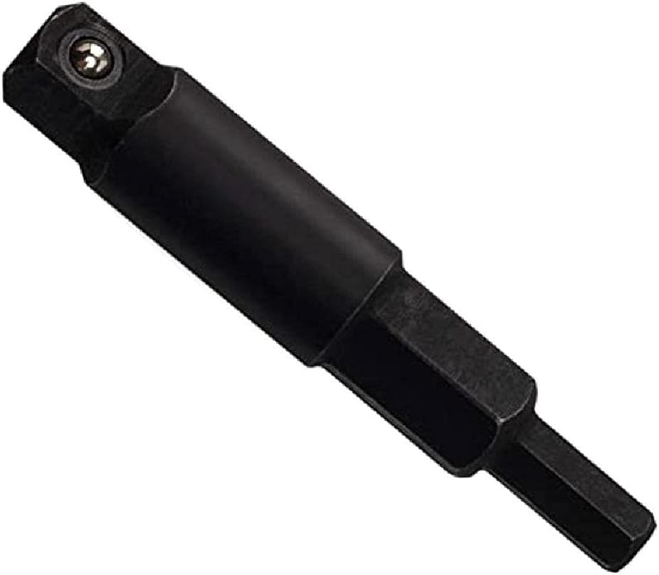 COOLHOOD Ratchet Wrench Air Conditioner Ratcheting Service Wrench 3/8” to 1/4” 5/16'' x 1/4'' with Hexagon Bit Adapter Kit Refrigeration Equipment Repair