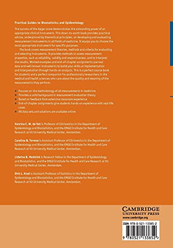 Measurement in Medicine: A Practical Guide (Practical Guides to Biostatistics and Epidemiology)