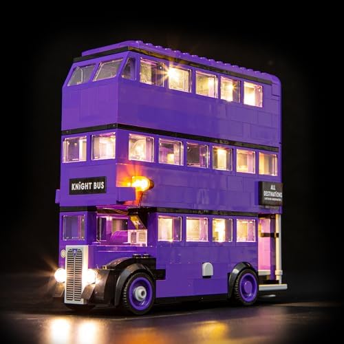 LIGHTAILING Light for Lego-76446 Knight-Bus Adventure - Led Lighting Kit Compatible with Lego Building Blocks Model - NOT Included The Model Set