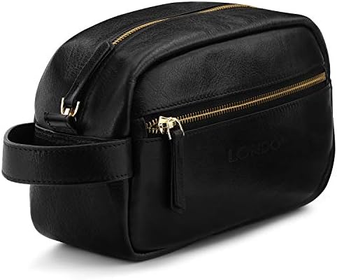 Londo Bolso de Aseo, Viaje en Cuero Genuino
