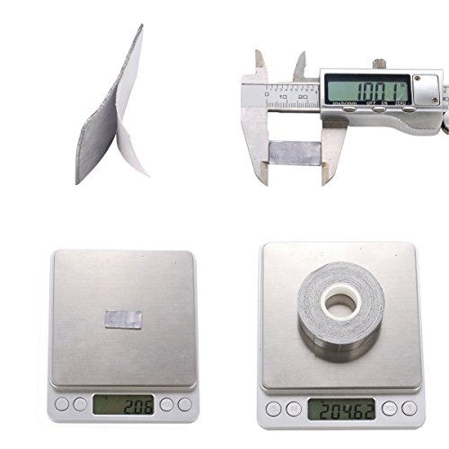 Summerhouse 2 Grams Per Inch High Density Golf Lead Tape 1/2'' X 100'' Available 0.025 Inch Thickness For Tennis Pickleball Paddles Racket And Fishing #TOP4