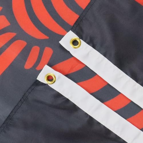 Image of AZ FLAG - Odin Craven Flag - 3x5 Ft - 100D Polyester Woden - Norse Mythology Banner with Two Metal Grommets - Fade Resistant - Vivid Colors - 3' x 5' Feet - 150x90 Cm