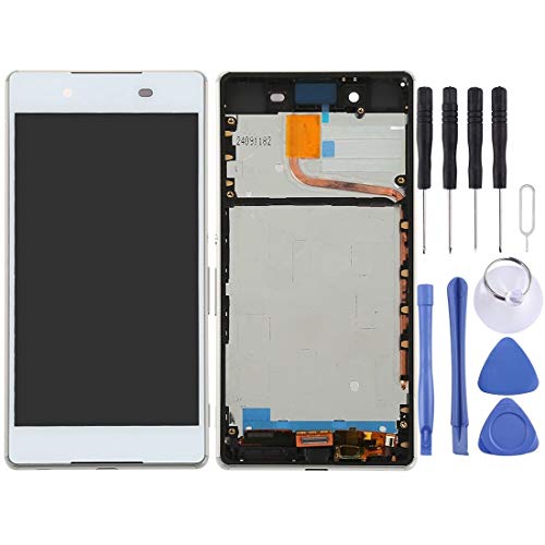 Écran LCD pour Sony Xperia Z4 vitre tactile assemblée avec châssis blanc