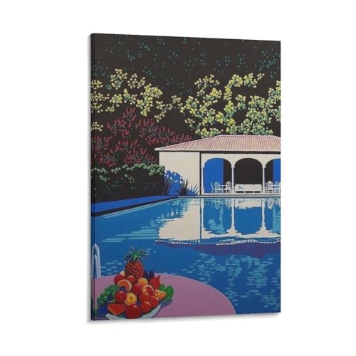 Hiroshi-Nagai i䔎̉ (47) EH[A[g  LoX G xbh[ |X^[ rO ǂ̊G08x12inch(20x30cm)