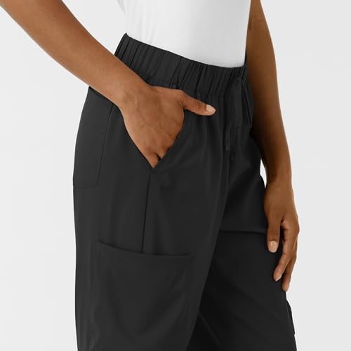 Wink Scrubs for Women, Boundless, Classic Wide Leg Cargo Pants with Full Drawstring and 8 Pockets by WINK - Used condition - Image 8