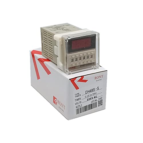Relais de temps DH48S-S programmable avec double affichage digital et cycle répétitif