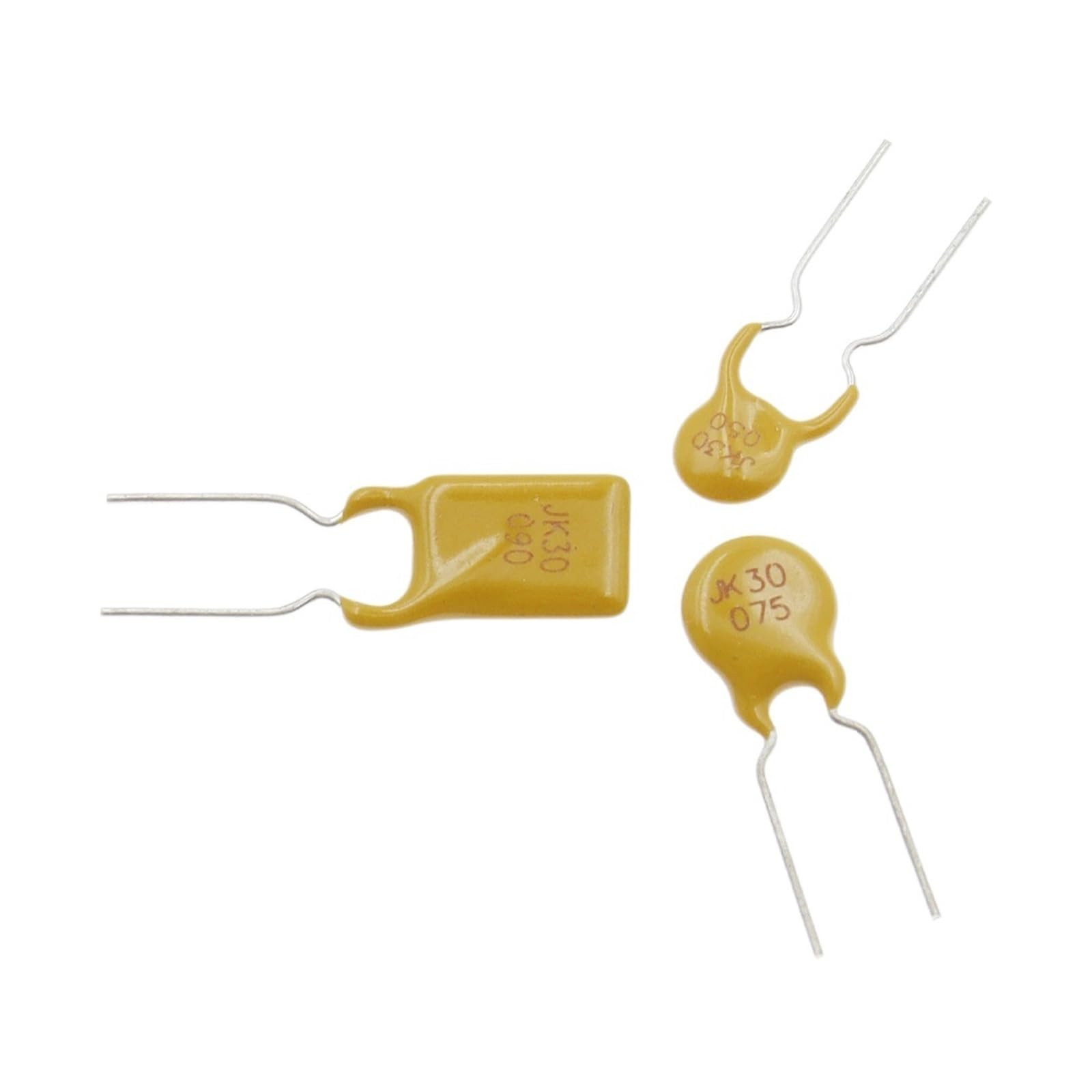 10PCS rücksetzbare Sicherung 30V PTC-Polymer PPTC DIP JK30 0,5A 0,75A 0,9A 1,1A 1,35A 1,6A 1,85A 2A 2,5A 3A 4A 5A 6A 7A 8A 9A 10A (Color : 2.5A, Size : 10PCS)