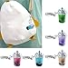 AOOOWER Cat Bubble Teas Pendant Cartoon Milk Teas Pendants Keyrings Fashionable Acrylic Key Rings Jewelry for Backpacks