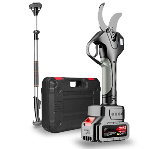 Tijeras de Poda Altura para Jardín Tijeras De Podar Eléctricas Inalámbricas De 21 V, Podadoras Profesionales De Jardín, Tijeras Eléctricas Con Batería De Litio Y Pértigas De Extensión De 2,1 M, For Se