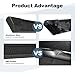 Perfit Liner 6 inch Running Boards & Side Steps Compatible with 2018-2026 Jeep Wrangler JL 4 Door, Jeep Wrangler 4xe, Matte Black Nerf Bars Step Bars(Not for JK Model)
