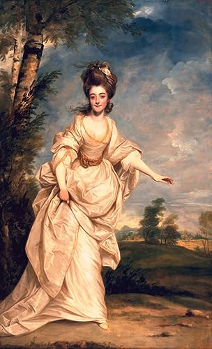 Cuadro cuadro sobre lienzo Diana Vizcondesa Crosbie decoracion hogar 60x90cm Joshua Reynolds