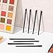 300 Pcs Disposable Angled Eyebrow Brushes, Professional Brow Tint and Eyeliner Makeup Brushes for Salon Beauty Cosmetic Esthetician Supplies Bulk (Black)