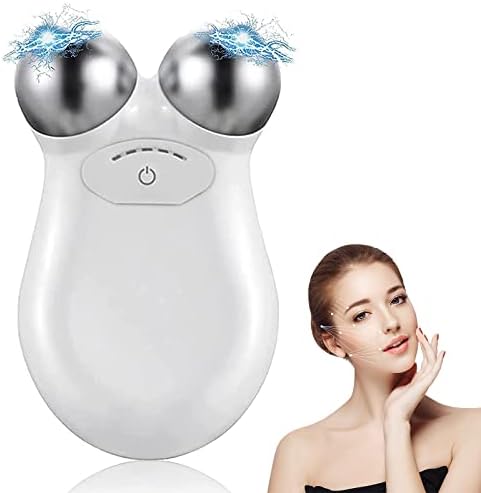 2023 New Microcurrent Face Device Roller,Rechargeable Li-ion Cell,Lift The face and Tighten The Skin USB Mini microcurrent face Lift Skin for Facial Wrinkle Remover Toning Device