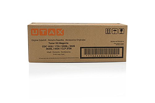 Toner magenta Utax 4472610014 pour remplacer la cartouche des CDC 1626 et 1726