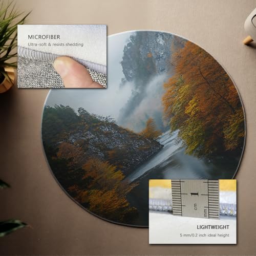 Tapis intérieur lavable à poil bas 90 cm décor nature pour hall d'entrée - 7