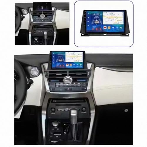Pantalla coche con Carplay inalámbrico para solucionar mapas en Lexus NX 7