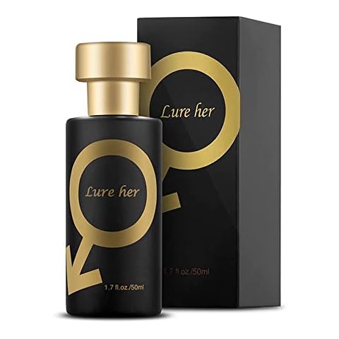 ZDDL 1.7fl Oz/50ml Golden Lure Pheromone Perfume,Pheromone Perfume Spray for Women Attract Men,Golden Lure Perfume,Long Lasting Pheromone Perfume for Men & Women (For Men) Cover