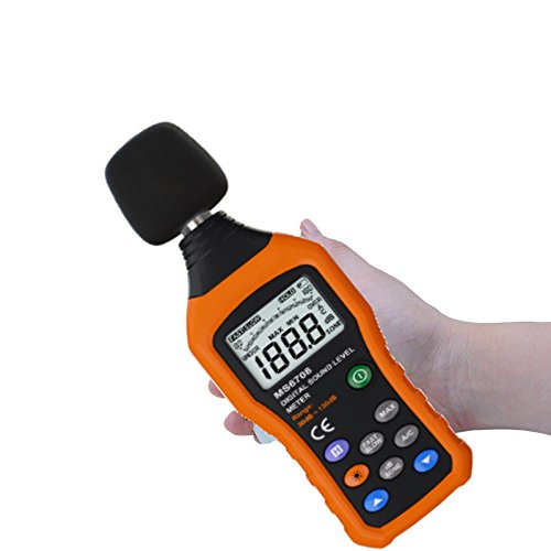 TKSTAR Decibel Meter Digital Sound Level Meter - Son�metro digital con pantalla LCD retroiluminada