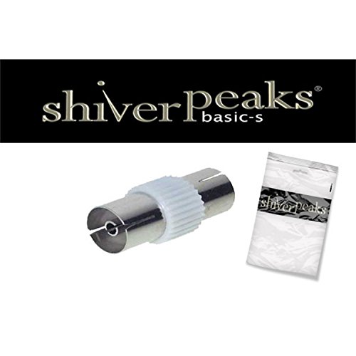 Preisvergleich Produktbild shiverpeaks Koaxial-Übergangsstück, Kupplung auf Kupplung