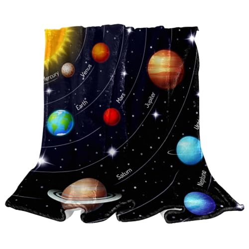 Plaid espace extra-atmosphérique doux drap de lit microfibre 150x200 - 2