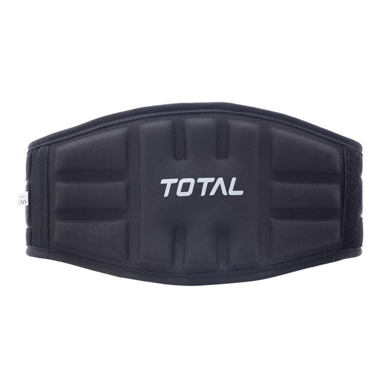 TOTAL Adjustable Gym Exercise Belt - Lumbar Support Waist Trainer for Powerlifting, Weightlifting, Deadlift | Durable,Multipurpose Fitness Belt for Strength Training and Workout | Men & Women | Size L (B0BWRLMXDP) Amazon Price History, Amazon Price Tracker