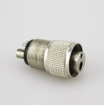 Dental High Speed Handpiece Tubing Hose Adapter Changer Conversion 4 Hole/2 Hole 4 Holes to 2 Holes