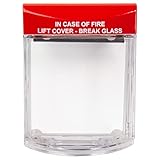 Safety Technology International Technology International STI-6930 Call Point Stopper Polycarbonate Cover, Clear