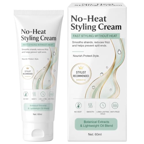 RQUXMT Air Dry Styling Cream, Suitable for wavy/curly