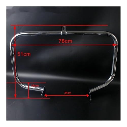 Protection de moteur de moto robuste contre les chocs pour Shadow VT750C et VT400