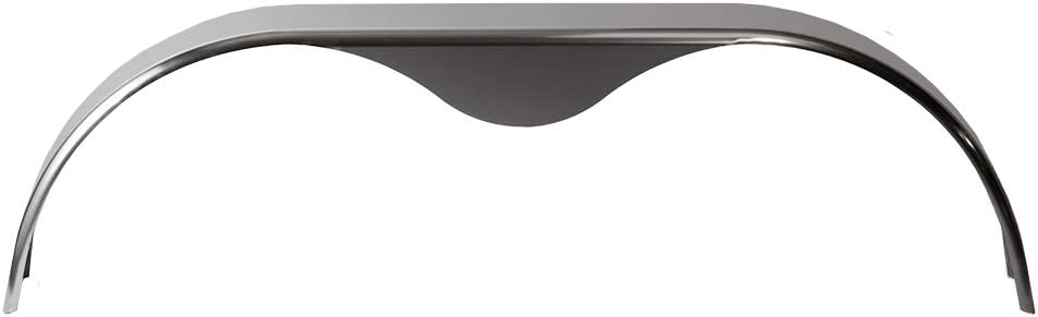 Cargo Trailer Aluminum Smooth Tandem Teardrop Fender 10x72x20 | 2 Pack | Trailer Fender | Tandem Trailer Fenders | Boat Trailer Fenders