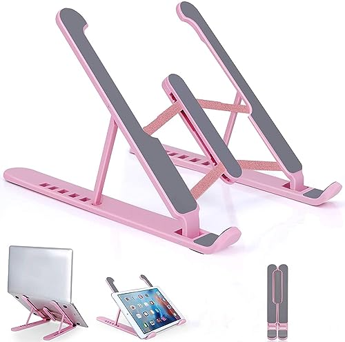 pidien Portable Laptop Stand Adjustable Laptop Holder Riser Computer Stand for Desk Notebook Stand Mount