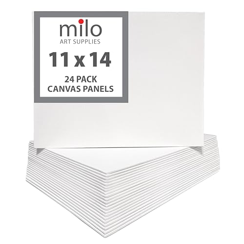 Milo Leinwandplatten 27,9 x 35,6 cm 24er Pack