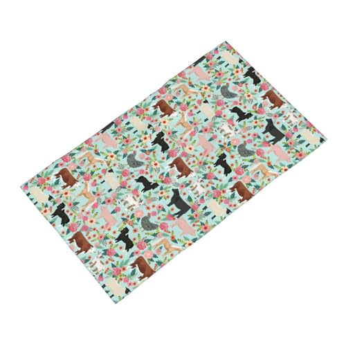 Kitchen-Towels-Set-of-2-Farmhouse-Animals-Country-Style-Bathroom-Hand-Towel-Small-Bath-Towels-Kitchen-Dish-Guest-Towel-for-HotelSpaGymHome-Decor-145X28 Kitchen Towels Set of 2 Farmhouse Animals Country Style Bathroom Hand Towel Small Bath Towels Kitchen Dish Guest Towel for HotelSpaGymHome Decor 145X28