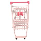 Carrito de metal con ruedas: puedes usarlo como soporte para accesorios de escritorio, mini carrito de compras de juguete de cocina para , carrito con ruedas