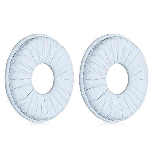 kwmobile 2X Almohadillas para Auriculares Compatible con Sony MDR-ZX110 / MDR-ZX310 - Almohadilla de Cuero sintético para Cascos