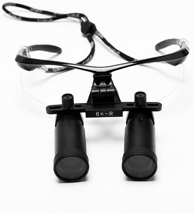 6X High Magnification Portable Bonicular Loupes Magnifier Optical Glasses DY-600